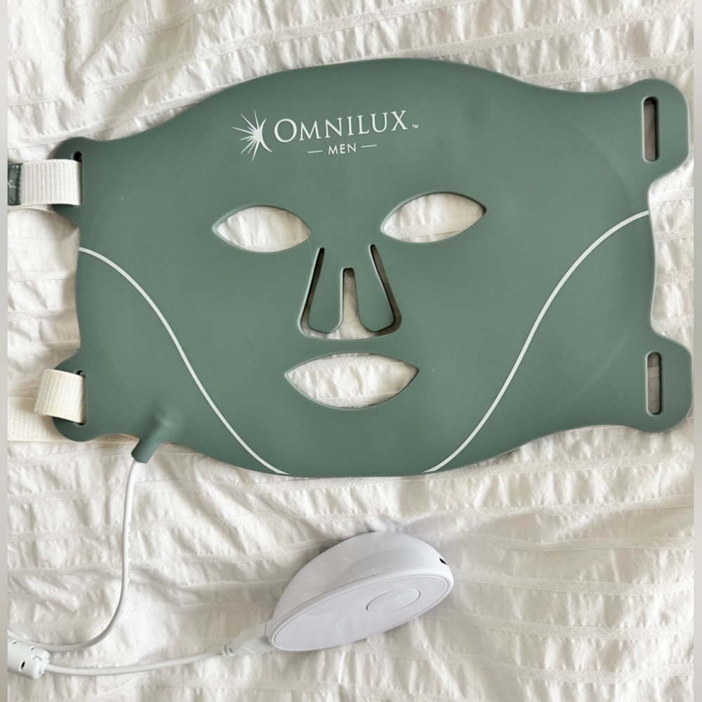Omnilux Men LED Face Mask - Gray - Picture 2 of 10